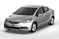 Kia K3 Cerato Forte 2014 3D Model