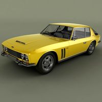 Jensen Interceptor FF 3D Model