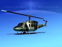 Bell UH-1N Army Forest Gunship