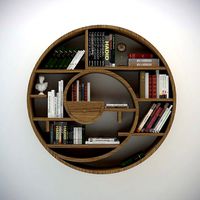 Circular Bookshelf