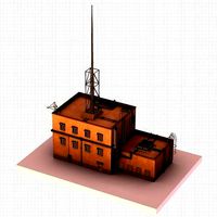 Futuristic ghetto building
