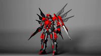 red gundam