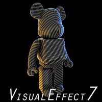 Carbon Body Kit BearBrick