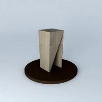 Round Sliver Breakfast Table