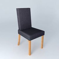 Cover washed linen MARGAUX chair anthracite houses the world