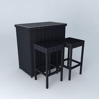 ANTIBES 2 bar stools houses the world