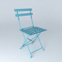 blue chair GUINGUETTE houses the world