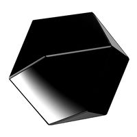 Matty Mirrored Polygon Side Table