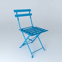 blue chair GUINGUETTE