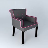 Armchair BOUDOIR rosebud Maisons du monde
