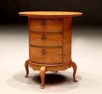 side table Nakas jawa 3 drawer