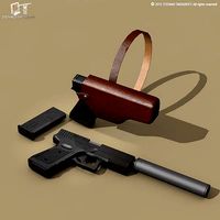 9mm handgun