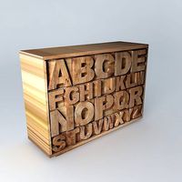 Alphabet canvas