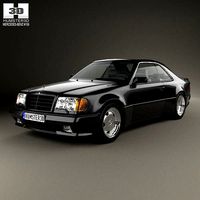 Mercedes-Benz E-class AMG widebody coupe 1988