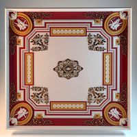 Ceiling moldings canteen