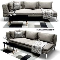 Sofa B and B ITALIA CHARLES