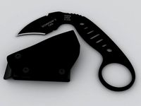 Scorpions Tail Karambit 3D Model