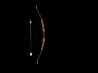 Elven Bow and Arrow