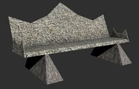 Lowpoly Mistery bench