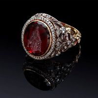 Garnet ring