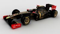 LotusRenault R31 3D Model