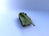 M40 Long Tom Tank, (155 mm)