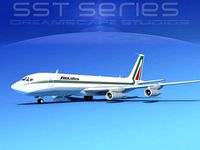 Boeing 707-320 SS Alitalia