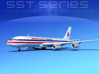 Boeing 707-320 SS American Air Frieght