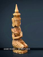 WOODEN BUDDHA