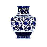 Chinese Indigo Vase 02