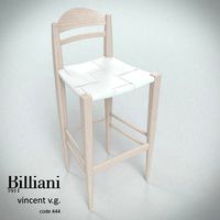 Billiani Vincent VG stool 444 white