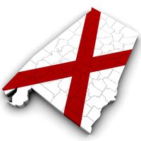 Alabama Political Map