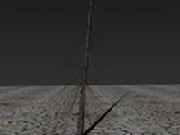 High Poly Dead Tree 3 3D Model