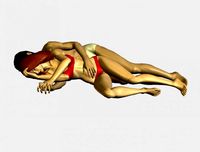 Spooning Couple 3D Model