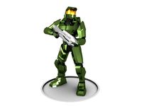 Download free Master Chief Halo 3D Model