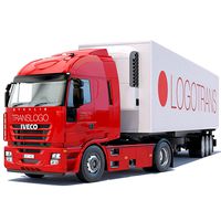 New IVECO Stralis with refrigerated semitrailer