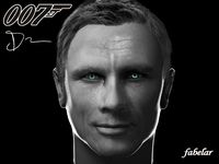 Daniel Craig 3D Model