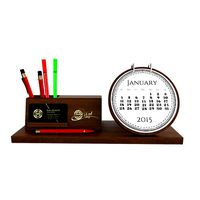Wooden Desktop Calendar