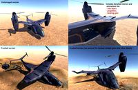 Sci-fi VTOL aircraft