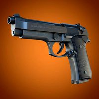 Beretta 92 handgun