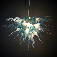 viz glass lulu chandelier