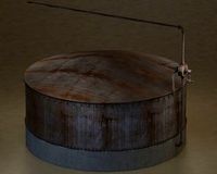 Industrial Era - rusty deposit