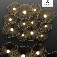 Lily Pad Wall Decor 3D