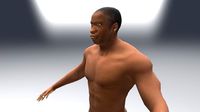 Afro American High Detailed Rigged Character