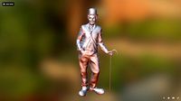 Charlie Chaplin Standing