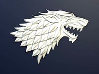 Game of Thrones House Stark Heraldry