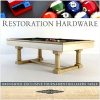 RH Brunswick exclusive tournament billiards table