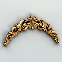Carved decor horizontal 020
