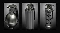 grenades set