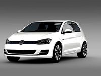 VW Golf TDI BlueMotion 3 door 2015